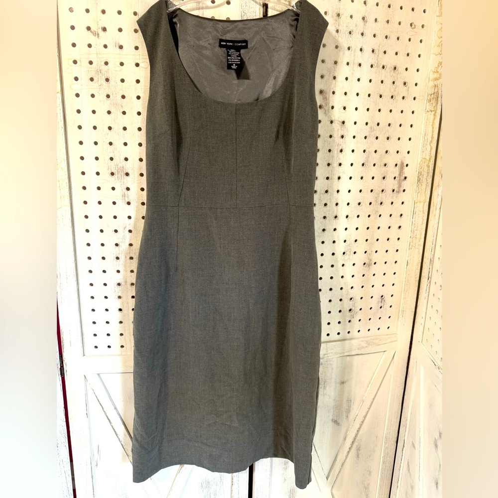 New York & Company gray dress, new without tags, size 4.